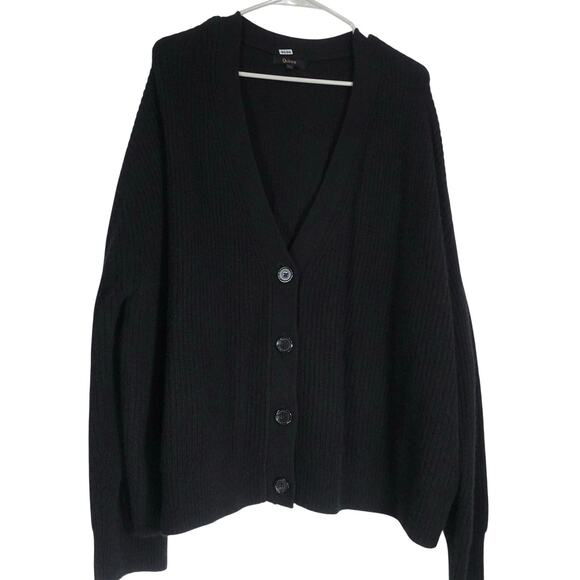 Quince Sweaters - EUC Quince Mongolian Cashmere Fisherman Cropped Cardigan Sweater Women’s XL 4696